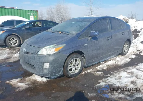 2011 Toyota Prius Three from USA, damaged, VIN JTDKN3DU0B5319297
